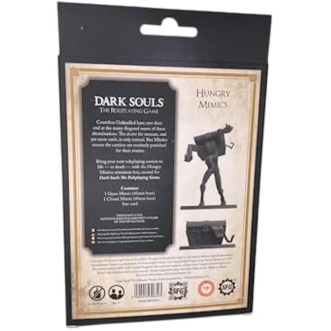 ألعاب ستيم فوجد Steamforged Games Dark Souls RPG Minis Wave - تقليد جائع - Image 2