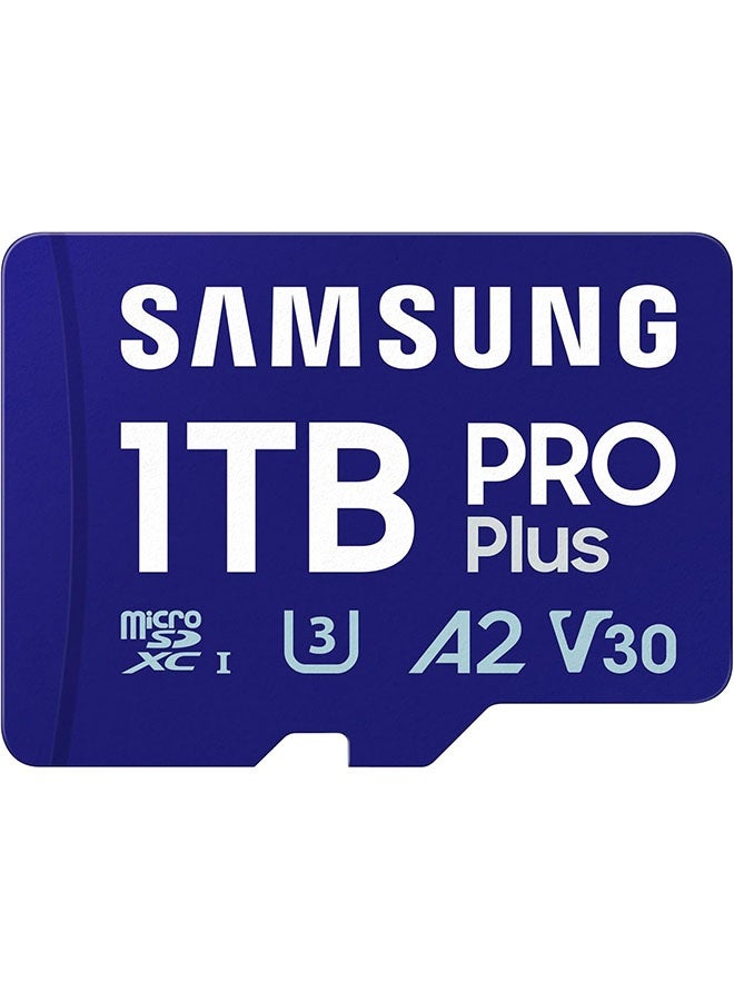 Samsung Memory MB-MD1T0SA PRO Plus MicroSD Card for Mobile and Games Consoles 1TB UHS-I U3 up to 180MB/s - Image 1