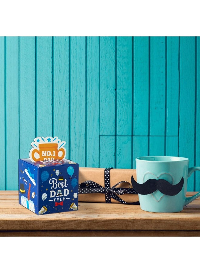 TICIAGA 52Pcs Father Money Box For Cash Gift Pull Father’S Day Money Gift Box For Cash Happy Birthday Money Holder For Cash With Pull Out Card Diy Set Surprise Birthday Gift Box For Best Dad No.1 Dad  - Image 1