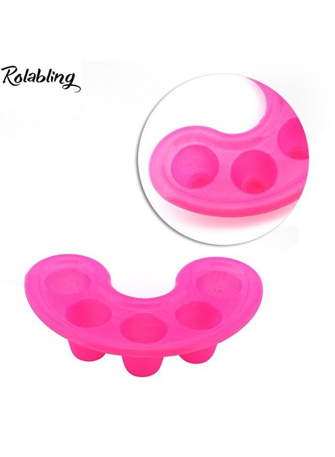 Rolabling Pink/White/Black Manicure Bowl Nail Polish Remove Soaker Bowl Acrylic Nail Treatment Remover Finger Bowl (set-1) - Image 2