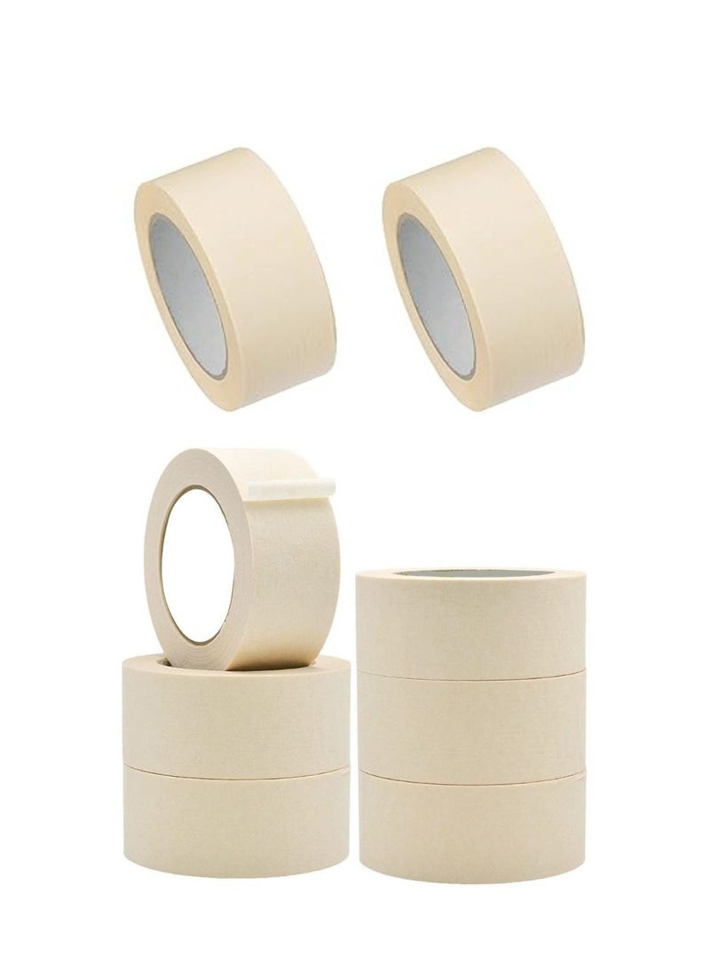 Libra Heavy Duty Masking Tape (Ivory 3in x 30 Yard) Pack of 8  - Image 2
