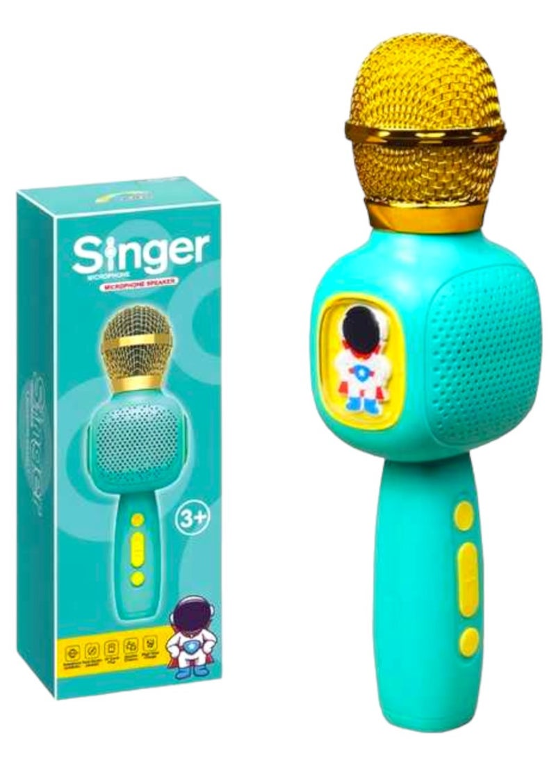SINGER Microphone Toy for Kids Bluetooth Smart Karaoke Singing and Dancing Birthday Party Fun Toys Mike for Kids Educational - Image 5