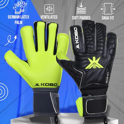 Kobo Football/Soccer Goal Keeper Professional Gloves - Image 2