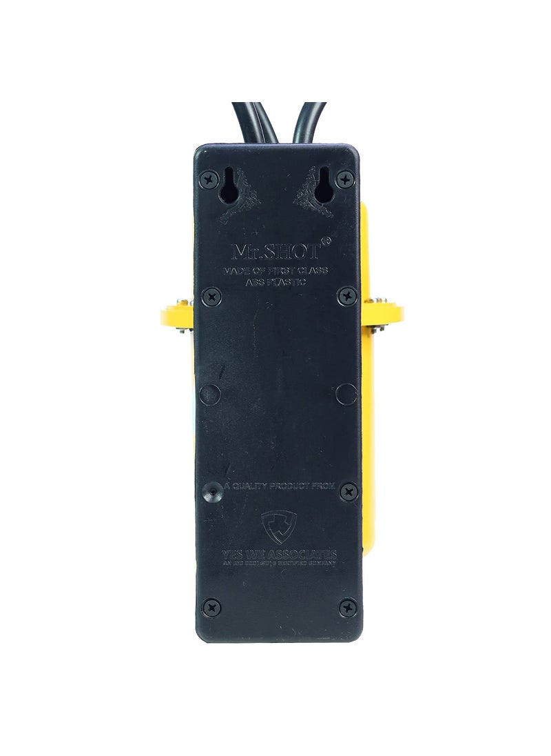 Mr.SHOT - MrSHOT Prime Instant Running Water Heater Made of First Class ABS Plasticwith On Off SwitchWater Inlet and Outlet Thread ModelManual Reset ModelColor Yellow - Image 1