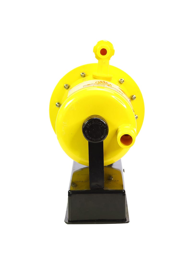 Mr.SHOT - MrSHOT Prime Instant Running Water Heater Made of First Class ABS Plasticwith On Off SwitchWater Inlet and Outlet Thread ModelManual Reset ModelColor Yellow - Image 1