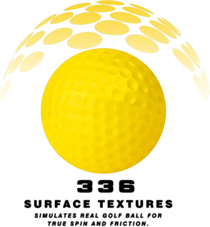 Champkey Practice Foam Golf Balls - 16 or 32 Pack | Limited Flight, True Spin and Feel Training Balls - Image 3
