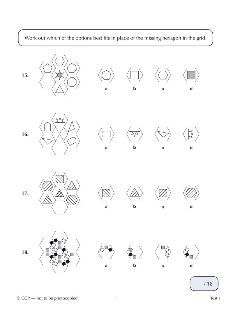 11+ CEM 10-Minute Tests: Non-Verbal Reasoning - Ages 9-10 (with Online Edition)