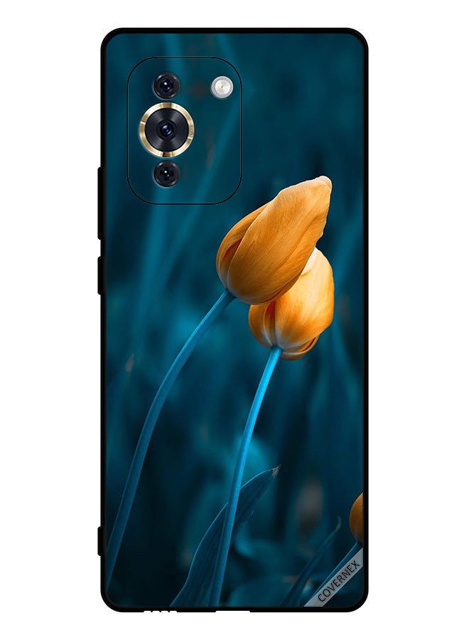Covernex Protective Case Cover For Huawei Nova 10 Pro Two Cute Flowers - Image 1