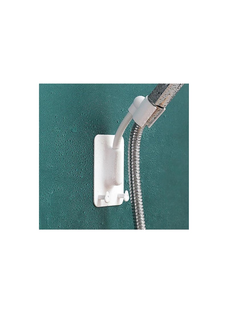 Universal 360° Shower Head Holder Adjustable Self-Adhesive Showerhead Bracket Wall Mount Shower Stand Bathroom Accessories - Image 1