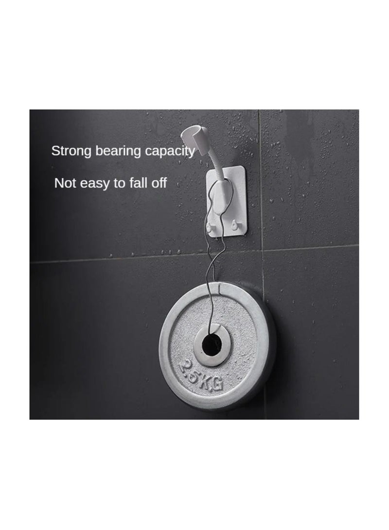 Universal 360° Shower Head Holder Adjustable Self-Adhesive Showerhead Bracket Wall Mount Shower Stand Bathroom Accessories - Image 4
