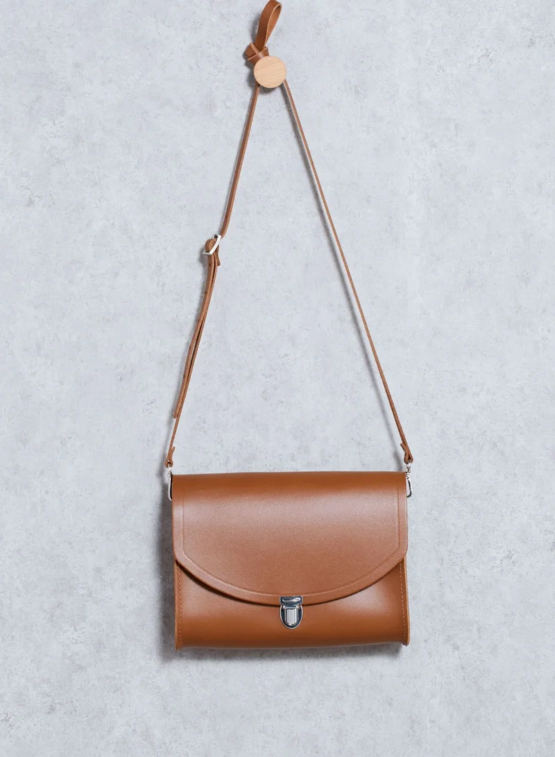The Cambridge Satchel Company Large Push Lock Crossbody