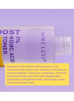 NINELESS [NINELESS] B-Boost 1% Kojic Acid Toner 200ml  - Image 3
