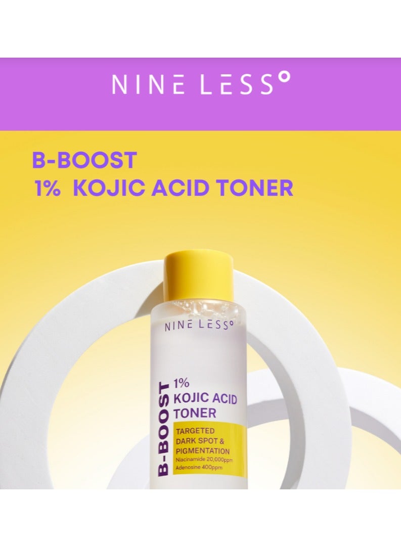 NINELESS [NINELESS] B-Boost 1% Kojic Acid Toner 200ml - Image 2