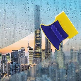 Peyx Magnetic Window Cleaner DoubleSide Glazed Two Sided Glass Cleaner Wiper with 2 Extra Cleaning Cotton Cleaner Squeegee Washing Equipment - Image 1