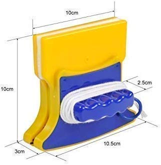 Peyx Magnetic Window Cleaner DoubleSide Glazed Two Sided Glass Cleaner Wiper with 2 Extra Cleaning Cotton Cleaner Squeegee Washing Equipment - Image 5