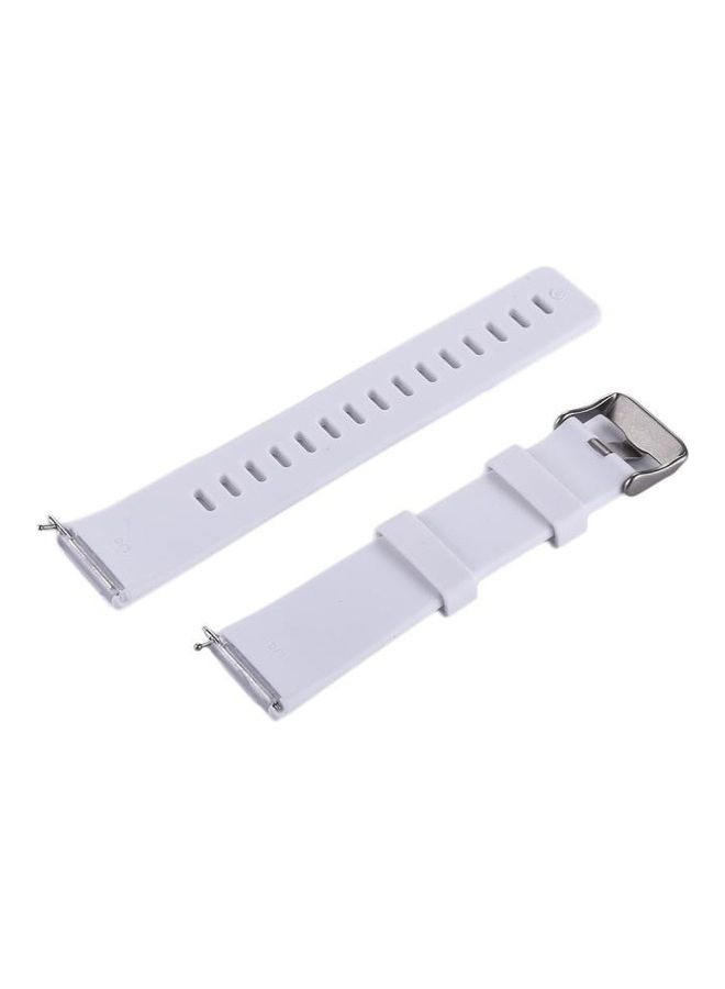 NIBEMINENT Simple Fashion Silicone Watch Strap For Fitbit Versa / 2 White  - Image 4
