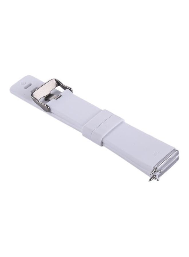 NIBEMINENT Simple Fashion Silicone Watch Strap For Fitbit Versa / 2 White  - Image 5