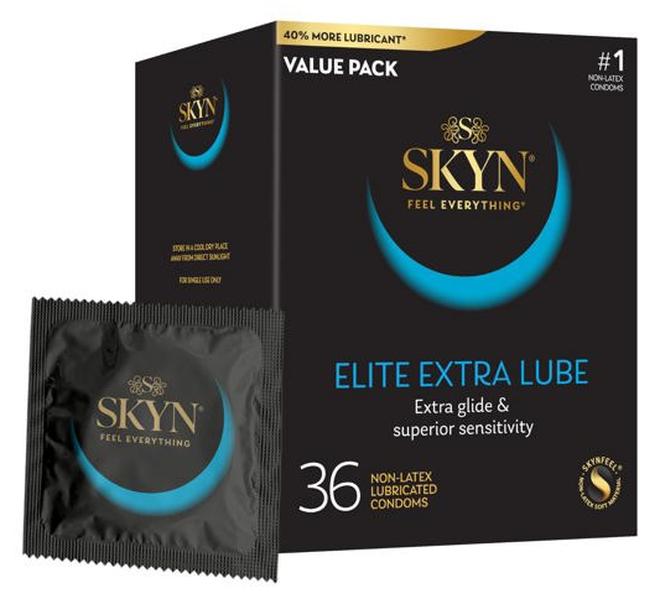 SKYN Elite Extra Lubricated Condoms, 36 Count - Image 1