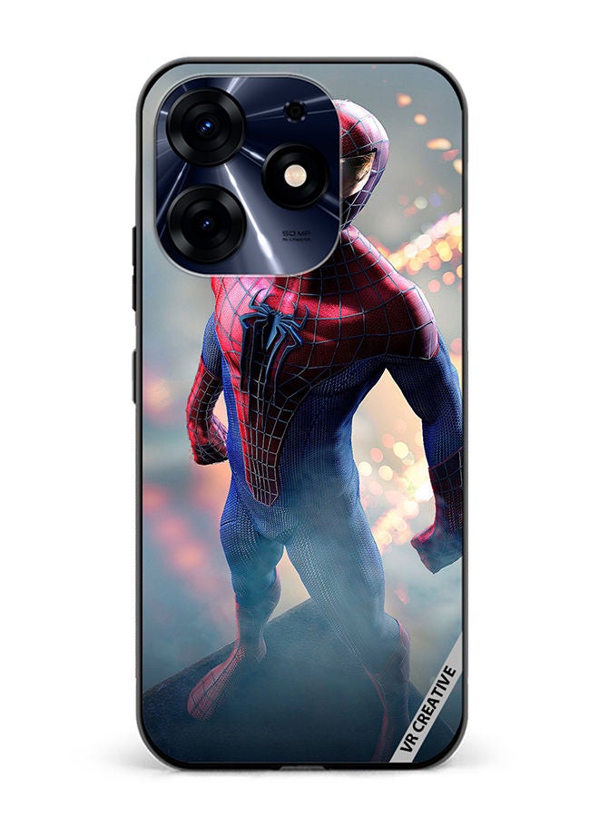 VR CREATIVE Protective Case Cover For Tecno Spark 10 Pro Spiderman Design Multicolour - Image 1