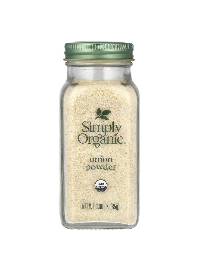 Simply Organic, Onion Powder, 3 oz (85 g) - Image 1