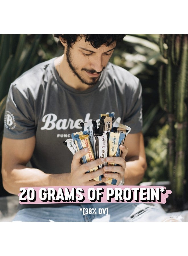 Barebells Protein Bars Variety Pack - 12 Count, Pack of 2 - Protein Snacks with 20g of High Protein - Chocolate Protein Bar with 1g of Total Sugars - Perfect on The Go Protein Snack & Breakfast Bars - Image 2