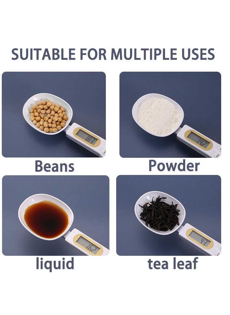 AROAQ Digital Food Spoon Scale, Electronic Kitchen Scale,  LCD Digital Measuring Food Flour Digital Spoon, Electronic Kitchen Measuring Spoon Scale - Image 3