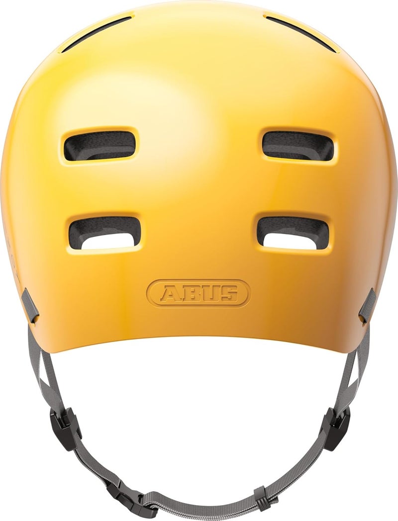 ABUS INDY Bike Helmet - Dirt Helmet for Skate, Slope, and MTB - Optimised Shock Absorption - Size S, Yellow - Image 5