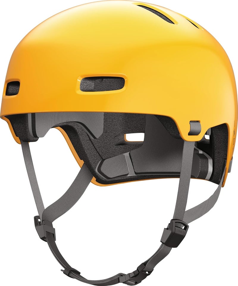 ABUS INDY Bike Helmet - Dirt Helmet for Skate, Slope, and MTB - Optimised Shock Absorption - Size S, Yellow - Image 2
