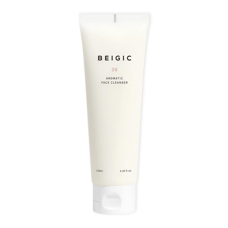 BEIGIC Aromatic Face Cleanser  Korean Face Wash wHyaluronic Acid  Micellar Water Gentle Hydrating Foaming Facial Cleanser Vegan Skincare 439 fl oz