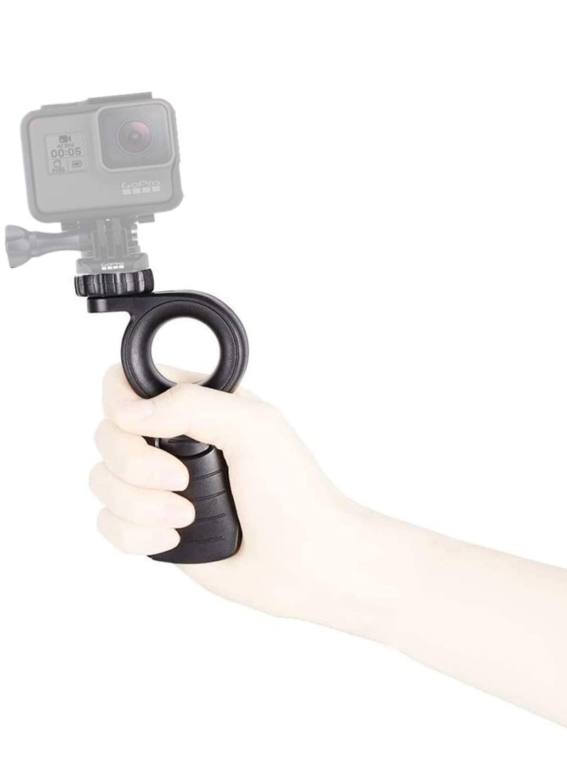 SOLARAE Mobile Handheld Stand, Mobile Video Shooting Desktop Stand, Selfie Stick Action Camera Accessories, Free Rotating Tripod 1/4 Gimbal Stabilizer Accessories for Smartphone for Sony for Canon - Image 3