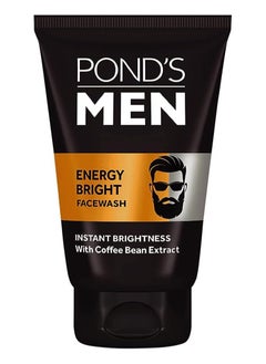 Pond's POND's Men Energy Bright Face Wash with Coffee Beans Extract, 100gm  - Image 1