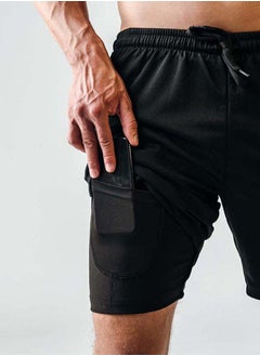 SIGMA FIT Sigma Fit BLACK MAVERIK BASIC SHORT - XL ,Color: BLACK  - Image 3