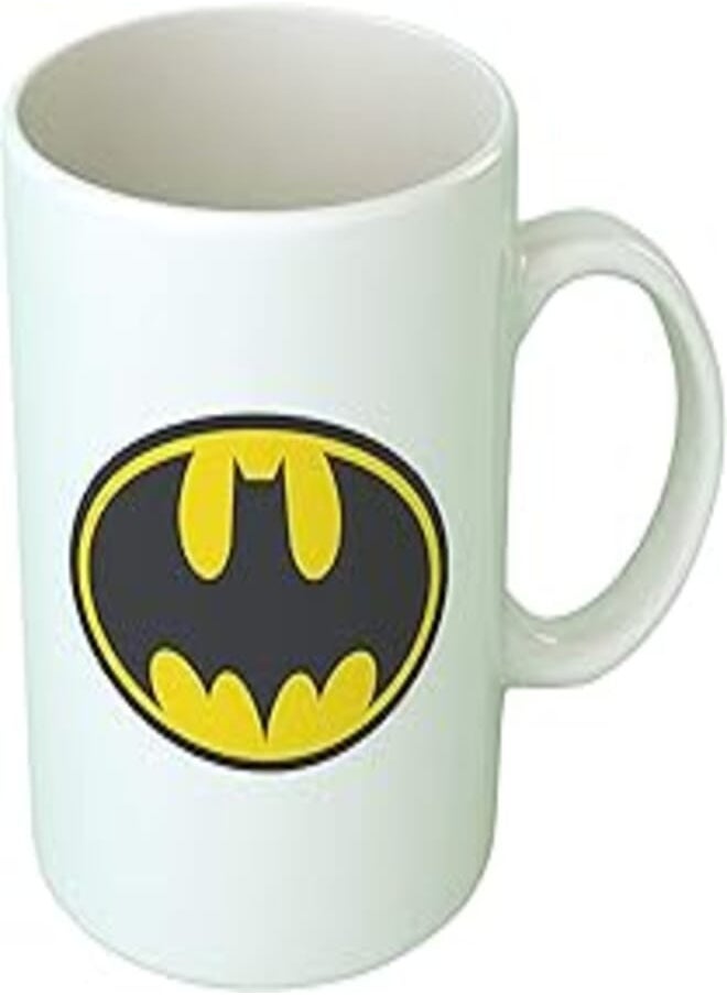 Upteetude - Upteetude Batman Coffee Mug - White, 2724630134338 - Image 1