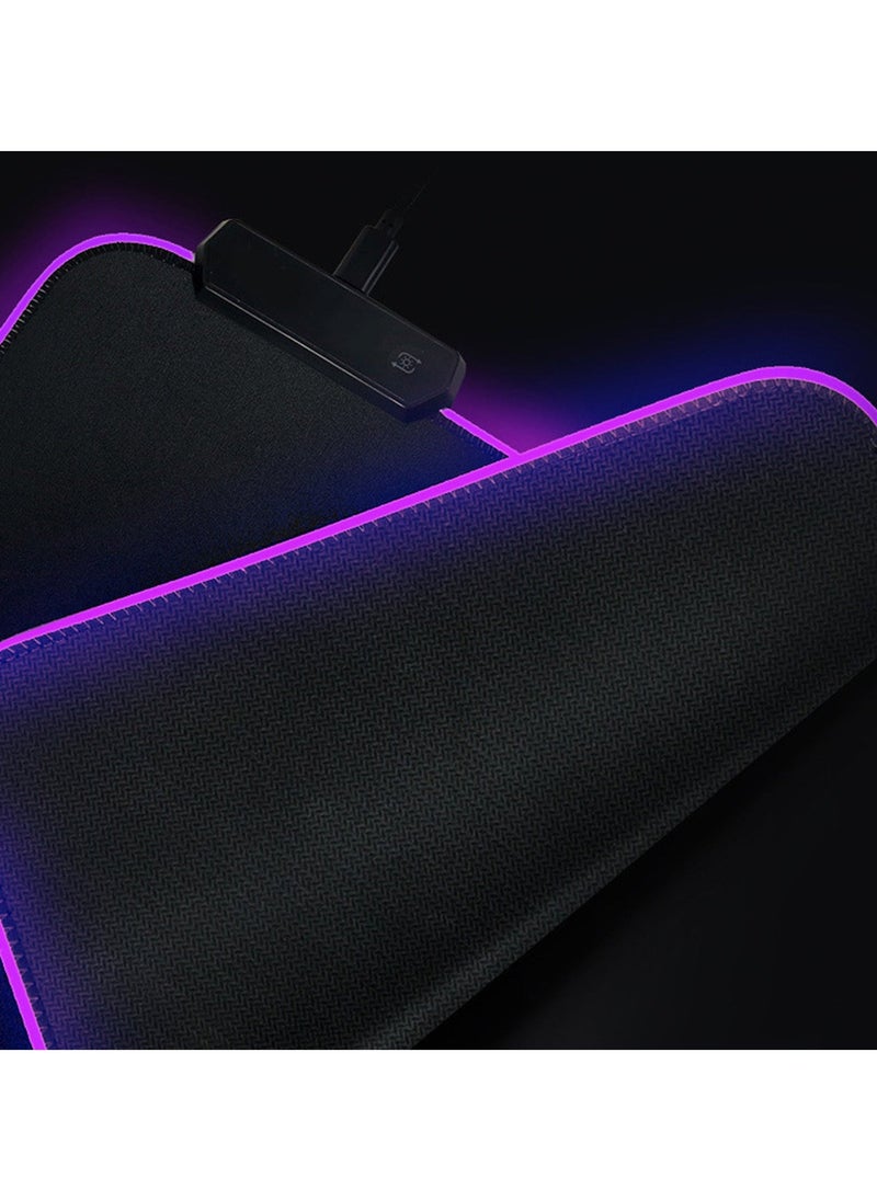 Gaming RGB keyboard Mouse Pad,300*800*4MM - Image 3