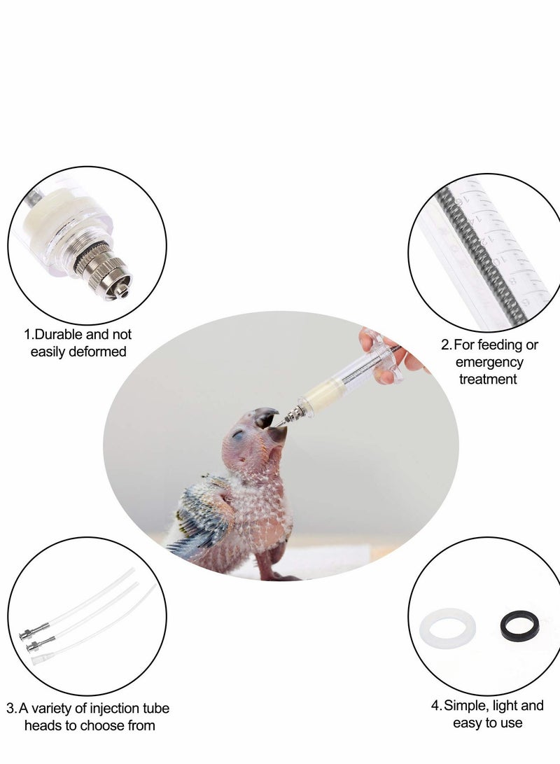 KASTWAVE Bird Feeding Tool, Young Birds Feeding, Feeding Tubes used for Pet Baby Bird Parrot feed milk and medicine, Used for Feeding Pets  - Image 3