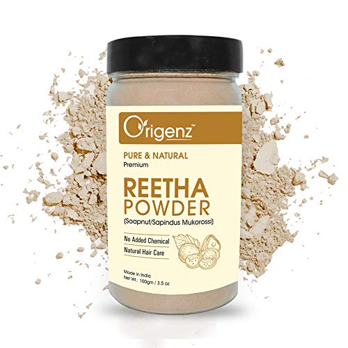 Origenz Natural Hair Care 4 Powders Combo 400 gm - Amla Reetha Shikakai Bhringraj Powder for Pack, Wash, Mask, Shampoo, Dandruff, Cleanser | In Jar (100gm X 4) - Image 3