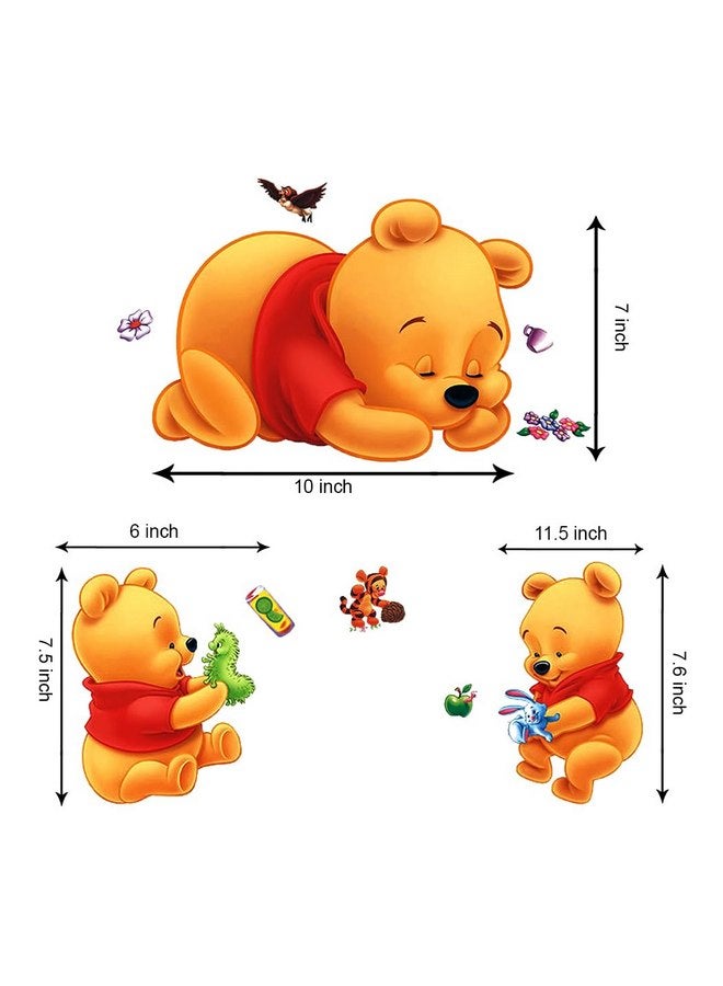 DEKOSH Winnie The Pooh Wall Decals for Baby Nursery Decor - Image 5