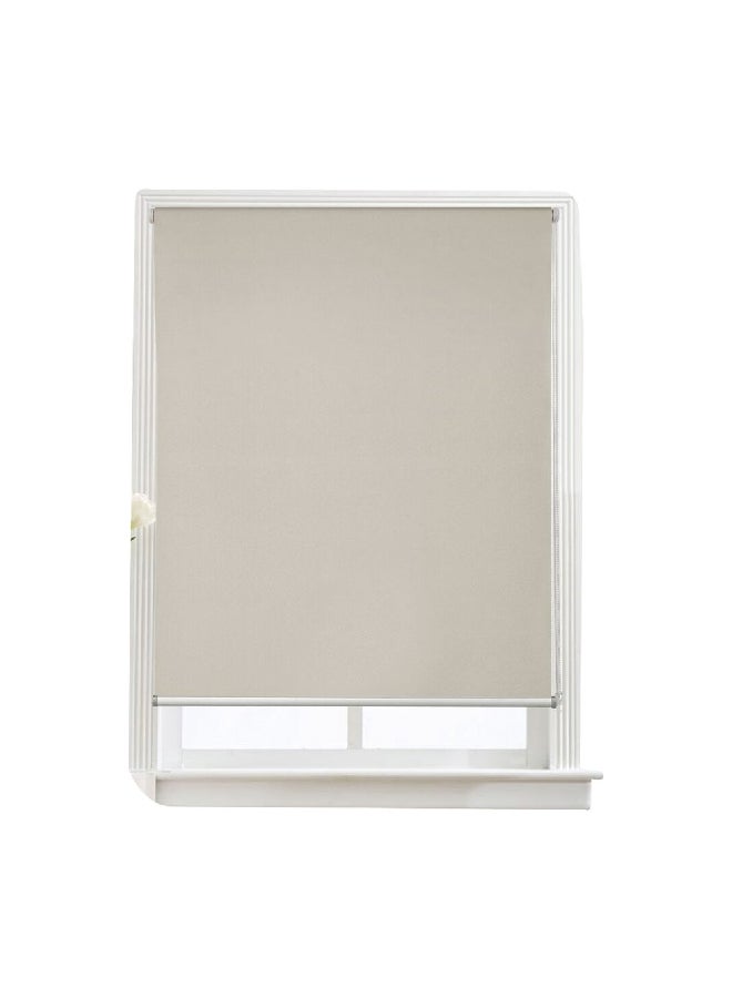 Micasa Modern and Elegant Design Plain Blackout Roller Blinds Light Coffee 240 x 240cm HZLX20210040 - Image 1