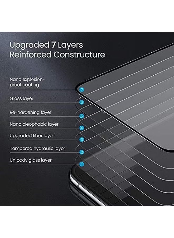 ELTRAZONE EasyLifeGo Tempered Glass Screen Protector for Realme 11 Pro/Realme 11 Pro Plus 5G, Full Coverage HD Anti-Scratch, Bubble-Free, High Touch Response [2 Pack] - Image 3