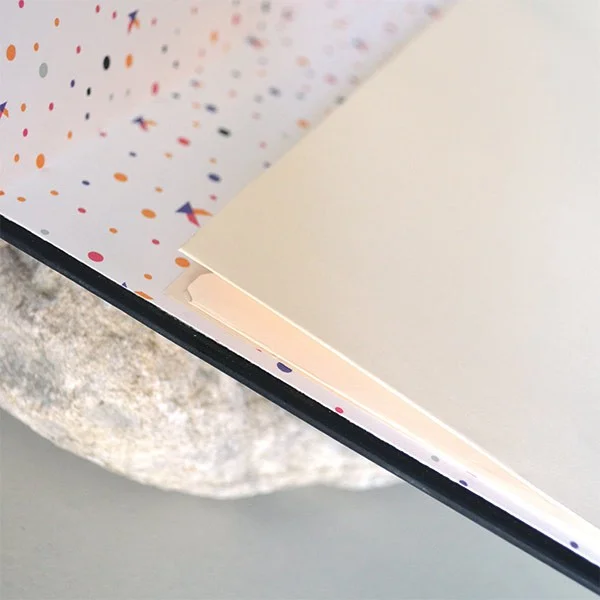Kagito K-Journal Red Nebula Dot Notebook