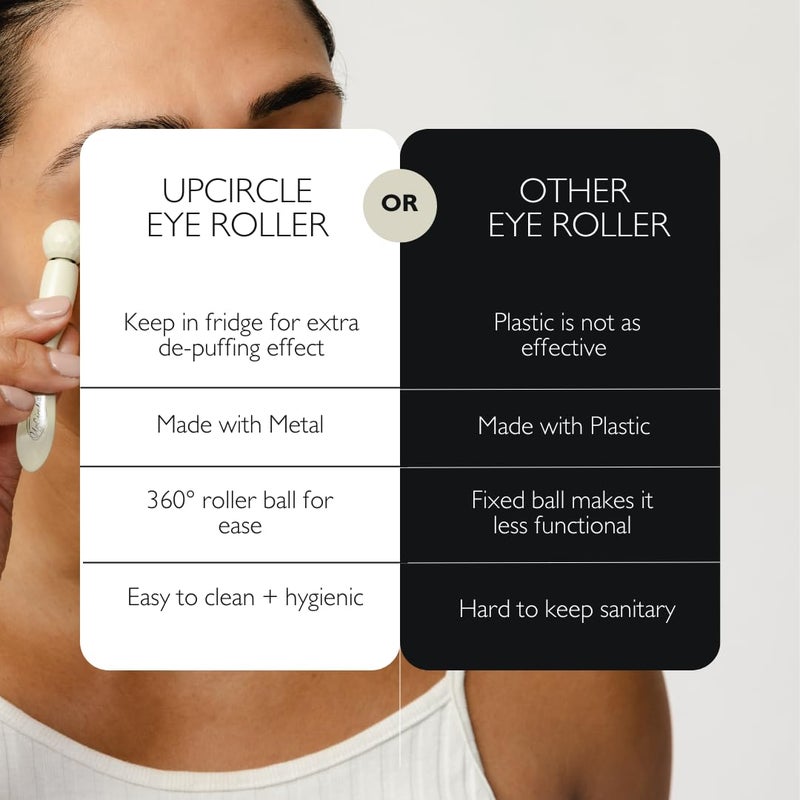 UpCircle Eye Roller 1pc â€“ Metal + Plastic-Free â€“ For Dark Circles + Puffy Eyes â€“ With Cooling Effect to Boost Circulation For Healthy Glow â€“ Sustainable + Unisex - Image 5