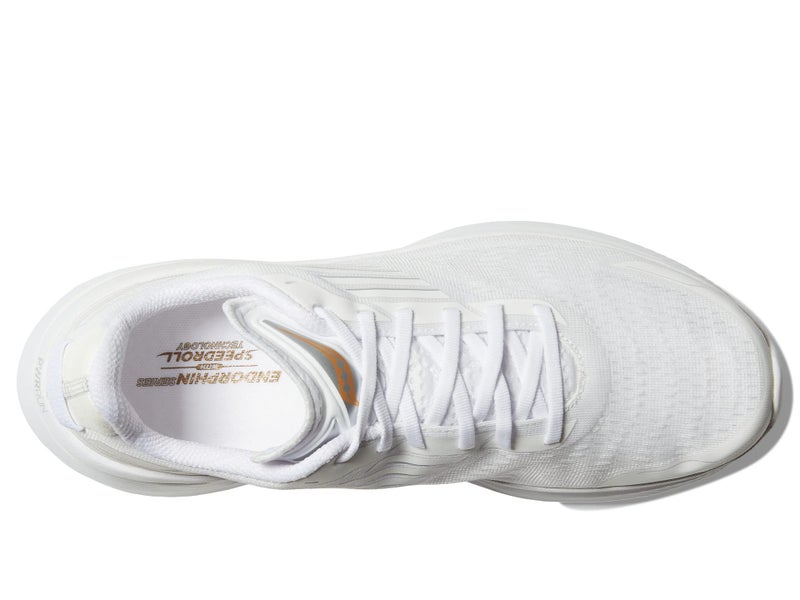 Saucony Men's Endorphin Shift 3 Running Shoe, White/Gum, 10.5 Medium - Image 3