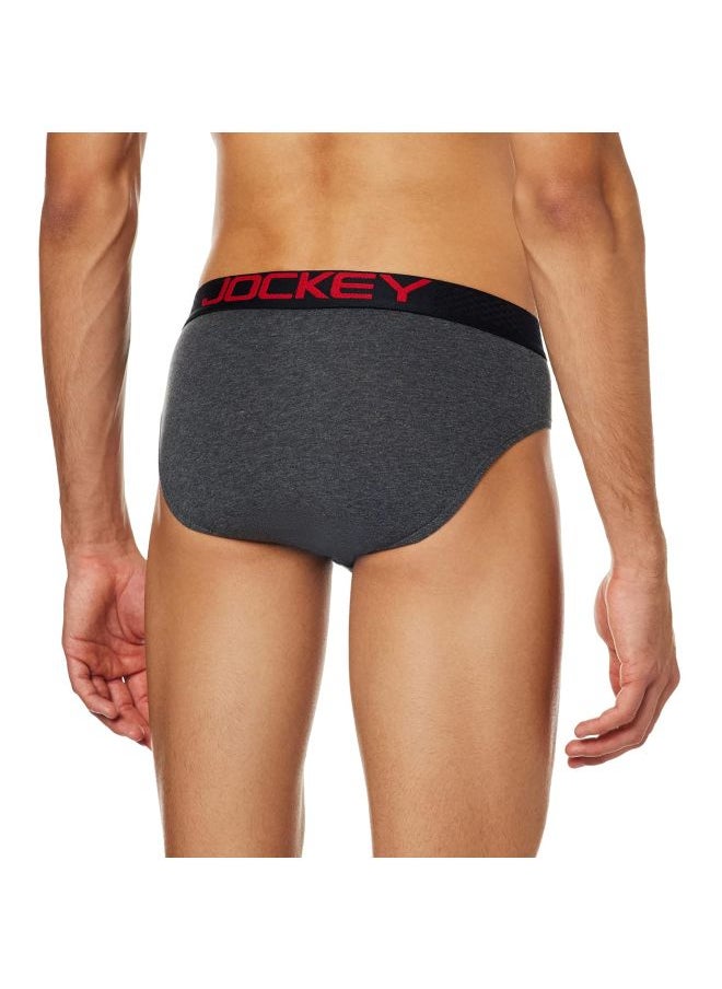 JOCKEY Jockey US07 Men Super Combed Cotton Elastane Stretch Solid Brief with Ultra soft Waistband  - Image 3