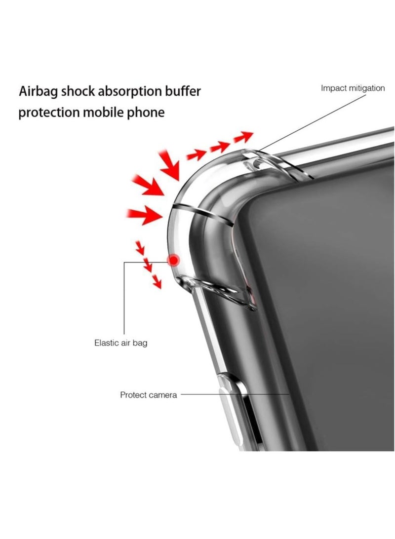 ELTRAZONE "Honor X9b 5G Clear Protective Case & Screen Protector Set - Slim, Scratch-Resistant Cover with Tempered Glass and Four-Corner Airbags" - Image 5