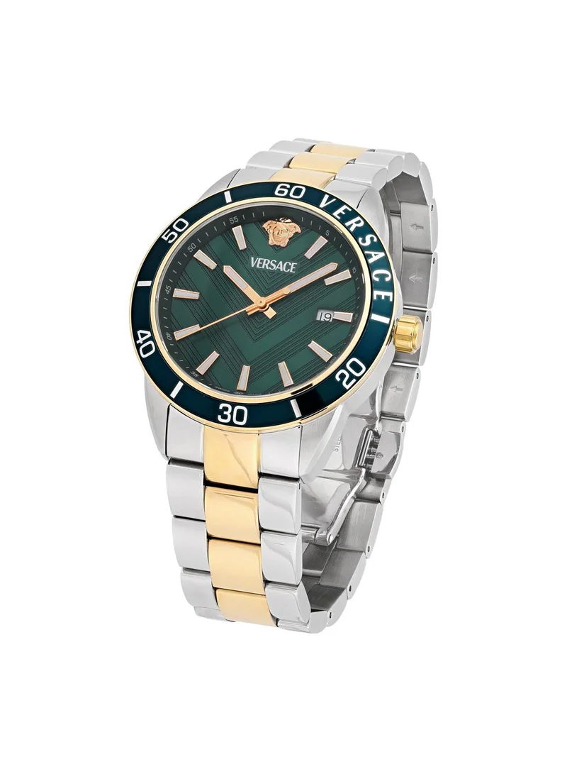 فيرزاتشي Greca Urban Quartz Green Dial Watch
