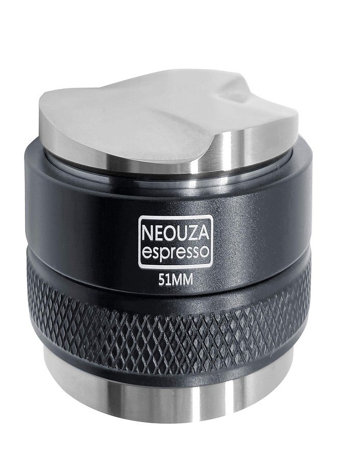 NEOUZA 51mm Coffee Distributor & Tamper 2 in 1, Dual Head Coffee Leveler Fits for 51mm Delonghi Breville Portafilter, Adjustable Depth- Professional Espresso Hand Tampers - Image 2