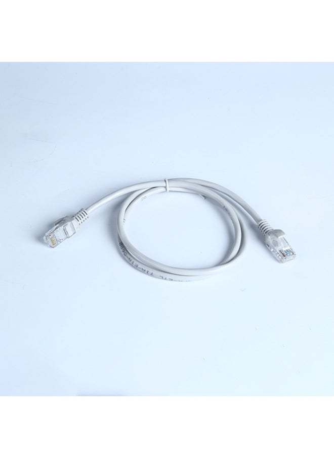 Generic Super Class 5 Oxygen-free Copper Finished Network Cable Broadband Router High-speed Transmission Line Computer Network Cable Connection Line-Color:Grey-Line Length:20m  - Image 4