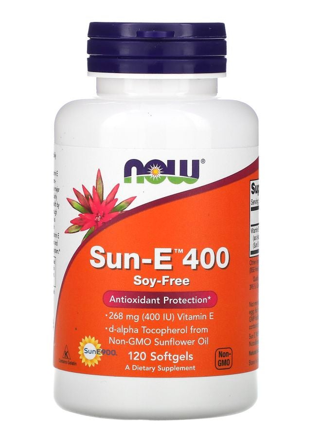 now Sun-E 400 120 Softgels