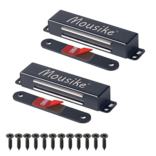 Mousike Magnetic Door Catch Heavy Duty 90lb Door Magnets with Strong Magnetic for Kitchen Cupboard Wardrobe Closet Cabinet Door Drawer Latch - Image 1