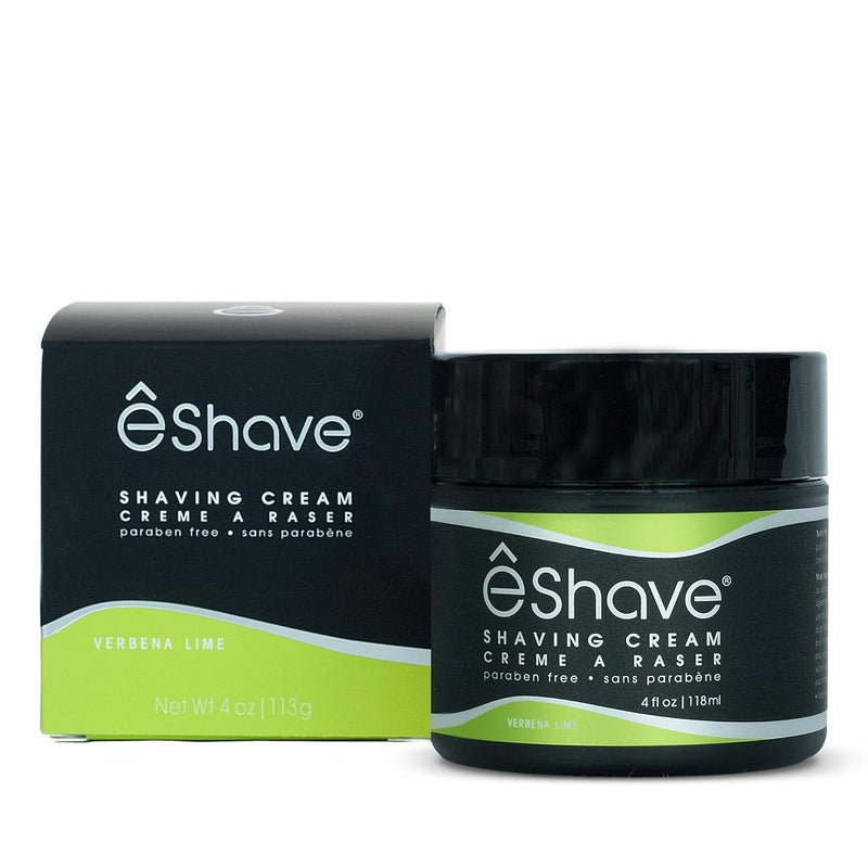 Shaving Cream for Men Verbena Lime prevents shaving irritation and razor burn generates a rich lather for a soft silky Smoothest Shave